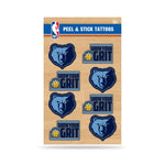 Wholesale NBA Memphis Grizzlies Peel & Stick Temporary Tattoos - Eye Black - Game Day Approved! By Rico Industries