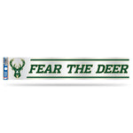 Wholesale NBA Milwaukee Bucks 3" x 17" Tailgate Sticker For Car/Truck/SUV By Rico Industries