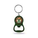 Wholesale NBA Milwaukee Bucks Metal Keychain - Beverage Bottle Opener With Key Ring - Pocket Size By Rico Industries