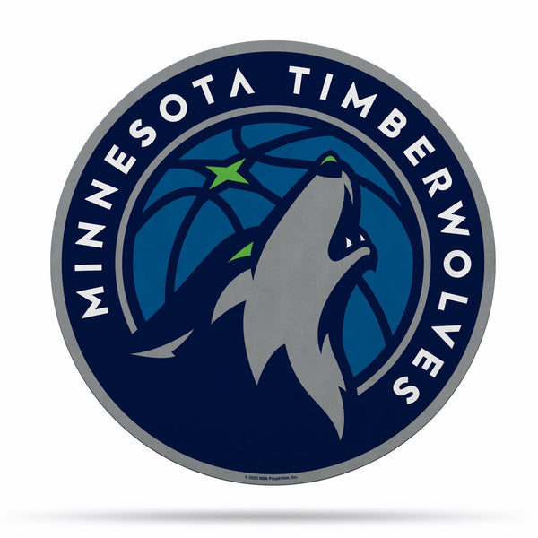 Wholesale NBA Minnesota Timberwolves Classic Team Logo Shape Cut Pennant - Home and Living Room Décor - Soft Felt EZ to Hang By Rico Industries