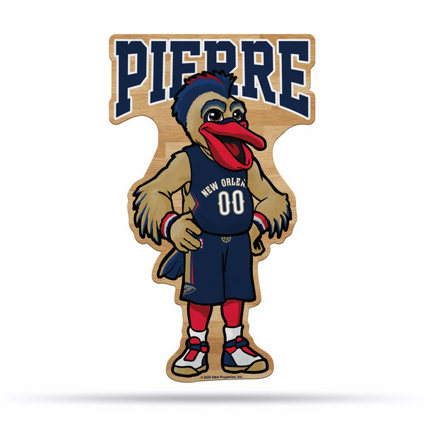 Wholesale NBA New Orleans Pelicans Classic Mascot Shape Cut Pennant - Home and Living Room Décor - Soft Felt EZ to Hang By Rico Industries