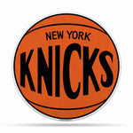 Wholesale NBA New York Knicks Retro Shape Cut Pennant - Home and Living Room Décor - Soft Felt EZ to Hang By Rico Industries