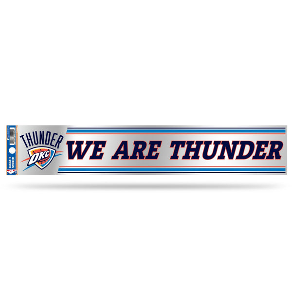 Wholesale NBA Oklahoma City Thunder 3" x 17" Tailgate Sticker For Car/Truck/SUV By Rico Industries