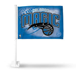 Wholesale NBA Orlando Magic Double Sided Car Flag - 16" x 19" - Strong Pole that Hooks Onto Car/Truck/Automobile By Rico Industries