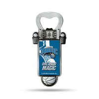 Wholesale NBA Orlando Magic Magnetic Bottle Opener, Stainless Steel, Strong Magnet to Display on Fridge By Rico Industries