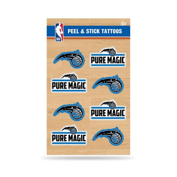 Wholesale NBA Orlando Magic Peel & Stick Temporary Tattoos - Eye Black - Game Day Approved! By Rico Industries