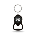 Wholesale NBA Philadelphia 76ers Metal Keychain - Beverage Bottle Opener With Key Ring - Pocket Size By Rico Industries
