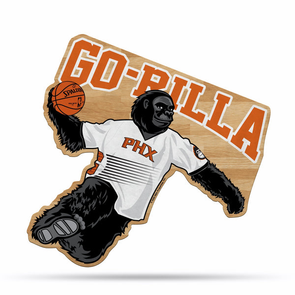 Wholesale NBA Phoenix Suns Classic Mascot Shape Cut Pennant - Home and Living Room Décor - Soft Felt EZ to Hang By Rico Industries