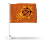 Wholesale NBA Phoenix Suns Double Sided Car Flag - 16" x 19" - Strong Pole that Hooks Onto Car/Truck/Automobile By Rico Industries