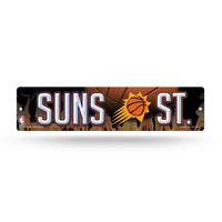 Wholesale NBA Phoenix Suns Plastic 4" x 16" Street Sign By Rico Industries