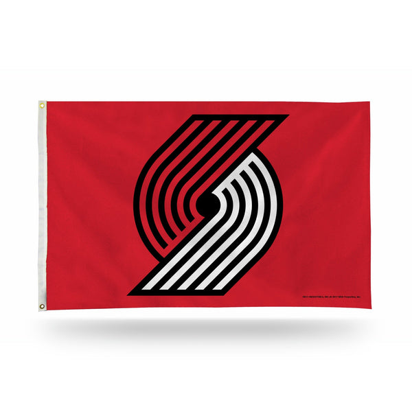 Wholesale NBA Portland Trail Blazers 3' x 5' Classic Banner Flag - Single Sided - Indoor or Outdoor - Home Décor By Rico Industries