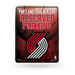 Wholesale NBA Portland Trail Blazers 8.5" x 11" Metal Parking Sign - Great for Man Cave, Bed Room, Office, Home Décor By Rico Industries