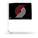 Wholesale NBA Portland Trail Blazers Double Sided Car Flag - 16" x 19" - Strong Pole that Hooks Onto Car/Truck/Automobile By Rico Industries