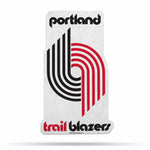 Wholesale NBA Portland Trail Blazers Retro Shape Cut Pennant - Home and Living Room Décor - Soft Felt EZ to Hang By Rico Industries
