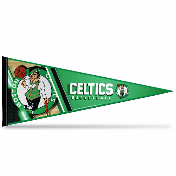 Wholesale NBA Rico Industries Boston Celtics 12" x 30" Soft Felt Pennant - EZ to Hang