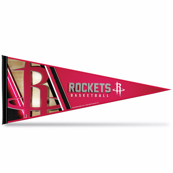 Wholesale NBA Rico Industries Houston Rockets 12" x 30" Soft Felt Pennant - EZ to Hang