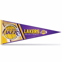 Wholesale NBA Rico Industries Los Angeles Lakers 12" x 30" Soft Felt Pennant - EZ to Hang