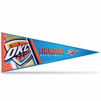 Wholesale NBA Rico Industries Oklahoma City Thunder 12" x 30" Soft Felt Pennant - EZ to Hang