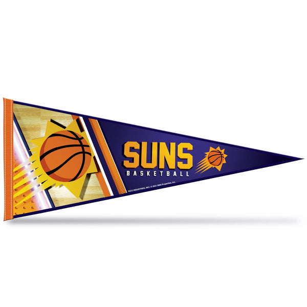 Wholesale NBA Rico Industries Phoenix Suns 12" x 30" Soft Felt Pennant - EZ to Hang
