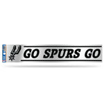 Wholesale NBA San Antonio Spurs 3" x 17" Tailgate Sticker For Car/Truck/SUV By Rico Industries