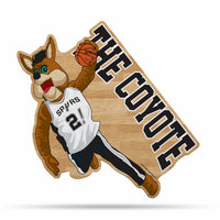 Wholesale NBA San Antonio Spurs Classic Mascot Shape Cut Pennant - Home and Living Room Décor - Soft Felt EZ to Hang By Rico Industries