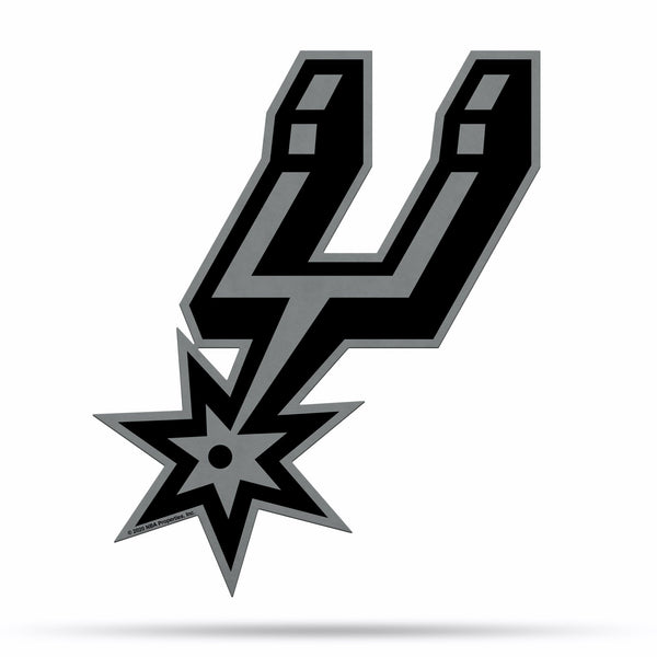 Wholesale NBA San Antonio Spurs Classic Team Logo Shape Cut Pennant - Home and Living Room Décor - Soft Felt EZ to Hang By Rico Industries