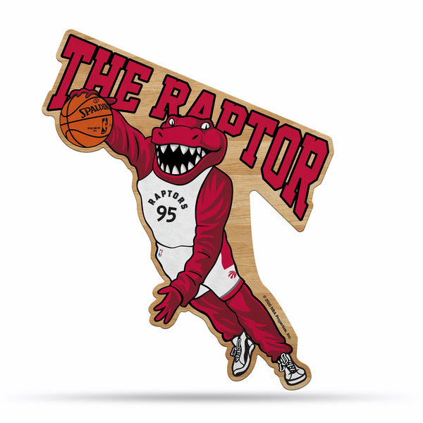 Wholesale NBA Toronto Raptors Classic Mascot Shape Cut Pennant - Home and Living Room Décor - Soft Felt EZ to Hang By Rico Industries