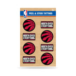 Wholesale NBA Toronto Raptors Peel & Stick Temporary Tattoos - Eye Black - Game Day Approved! By Rico Industries