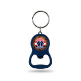 Wholesale NBA Washington Wizards Metal Keychain - Beverage Bottle Opener With Key Ring - Pocket Size By Rico Industries