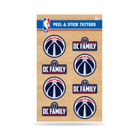 Wholesale NBA Washington Wizards Peel & Stick Temporary Tattoos - Eye Black - Game Day Approved! By Rico Industries