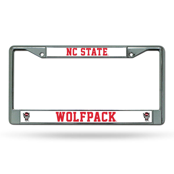 Wholesale Nc State Wolfpack Chrome Frame
