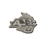 Wholesale NCAA Abilene Christian Wildcats Antique Nickel Auto Emblem for Car/Truck/SUV By Rico Industries
