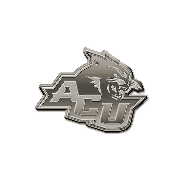 Wholesale NCAA Abilene Christian Wildcats Antique Nickel Auto Emblem for Car/Truck/SUV By Rico Industries