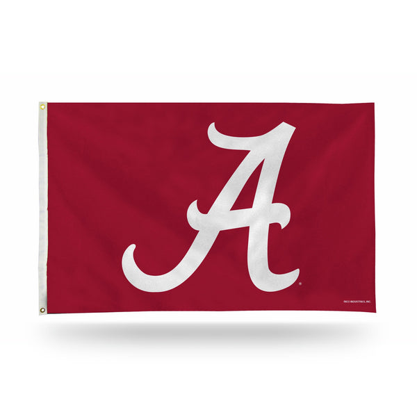 Wholesale NCAA Alabama Crimson Tide 3' x 5' Classic Banner Flag - Single Sided - Indoor or Outdoor - Home Décor By Rico Industries