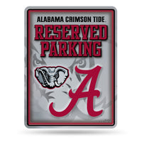 Wholesale NCAA Alabama Crimson Tide 8.5" x 11" Metal Parking Sign - Great for Man Cave, Bed Room, Office, Home Décor By Rico Industries