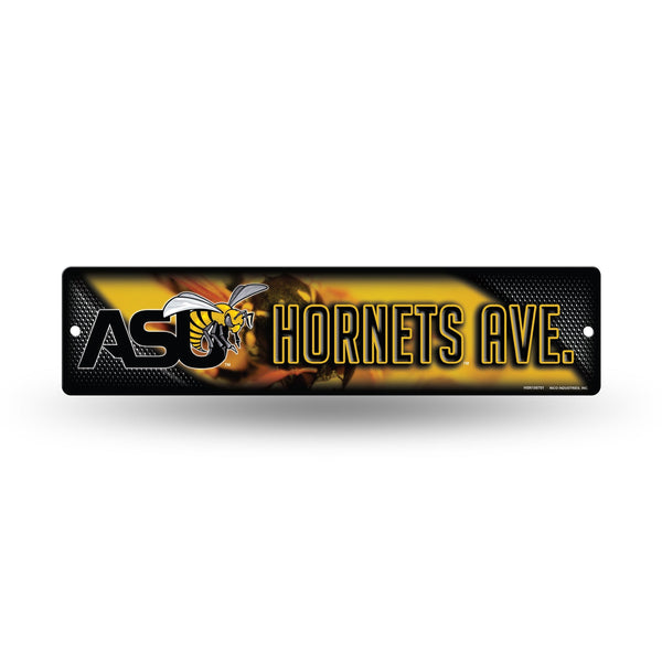 Wholesale NCAA Alabama State Hornets Plastic 4" x 16" Street Sign By Rico Industries
