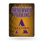 Wholesale NCAA Alcorn State Braves 8.5" x 11" Metal Parking Sign - Great for Man Cave, Bed Room, Office, Home Décor By Rico Industries