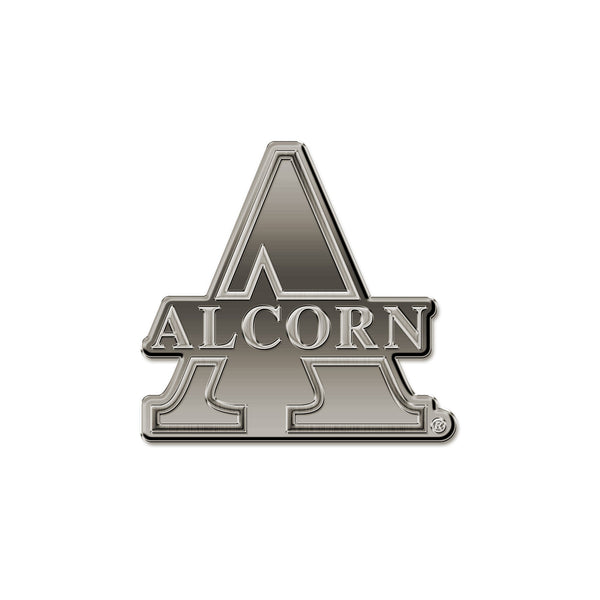 Wholesale NCAA Alcorn State Braves Antique Nickel Auto Emblem for Car/Truck/SUV By Rico Industries