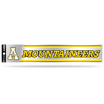 Wholesale NCAA Appalachian State Mountaineers 3" x 17" Tailgate Sticker For Car/Truck/SUV By Rico Industries