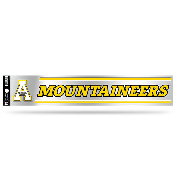 Wholesale NCAA Appalachian State Mountaineers 3" x 17" Tailgate Sticker For Car/Truck/SUV By Rico Industries