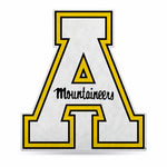 Wholesale NCAA Appalachian State Mountaineers Classic Team Logo Shape Cut Pennant - Home and Living Room Décor - Soft Felt EZ to Hang By Rico Industries