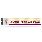 Wholesale NCAA Arizona State Sun Devils 3" x 17" Tailgate Sticker For Car/Truck/SUV By Rico Industries