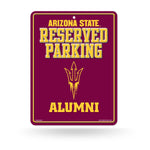 Wholesale NCAA Arizona State Sun Devils 8.5" x 11" Metal Alumni Parking Sign - Great for Man Cave, Bed Room, Office, Home Décor By Rico Industries