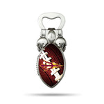 Wholesale NCAA Arizona State Sun Devils Magnetic Bottle Opener, Stainless Steel, Strong Magnet to Display on Fridge By Rico Industries