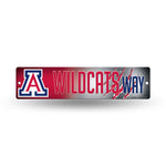 Wholesale NCAA Arizona Wildcats Plastic 4" x 16" Street Sign By Rico Industries