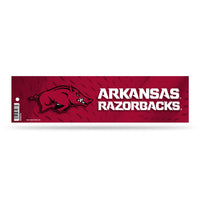 Wholesale NCAA Arkansas Razorbacks 3" x 12" Car/Truck/Jeep Bumper Sticker By Rico Industries