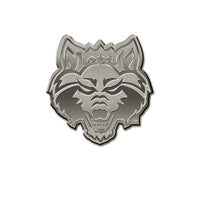 Wholesale NCAA Arkansas State Red Wolves Antique Nickel Auto Emblem for Car/Truck/SUV By Rico Industries