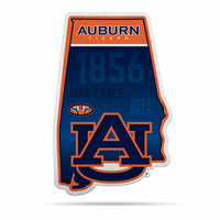 Wholesale NCAA Auburn Tigers Classic State Shape Cut Pennant - Home and Living Room Décor - Soft Felt EZ to Hang By Rico Industries