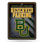 Wholesale NCAA Baylor Bears 8.5" x 11" Metal Parking Sign - Great for Man Cave, Bed Room, Office, Home Décor By Rico Industries