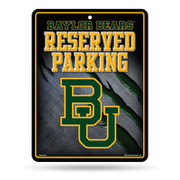 Wholesale NCAA Baylor Bears 8.5" x 11" Metal Parking Sign - Great for Man Cave, Bed Room, Office, Home Décor By Rico Industries